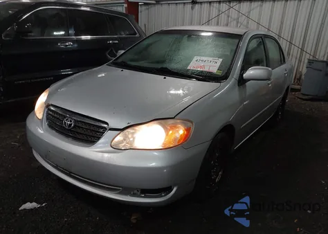 2008 Toyota Corolla Le из США, поврежденный, VIN 2T1BR32E98C903693